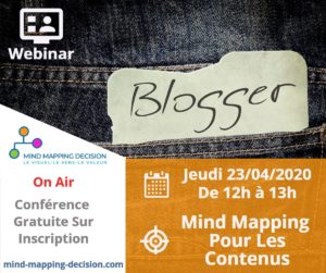 Webinar Mind Mapping Décision pour les Contenus Marketing Communication