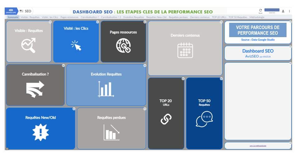 Pilotage de la présence en ligne SEO pour le Marketing en PME. Audit et Analyse.