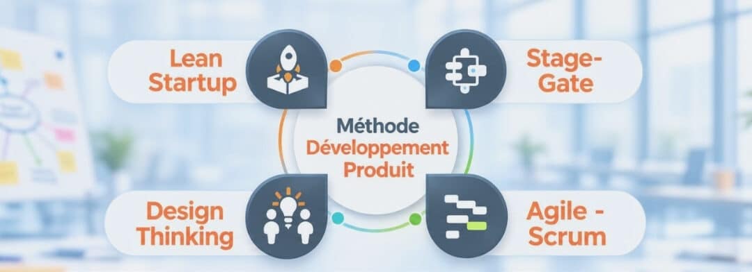 Méthode mind mapping pour le développement de produit. Inspiration des méthodes agiles et collaboratives